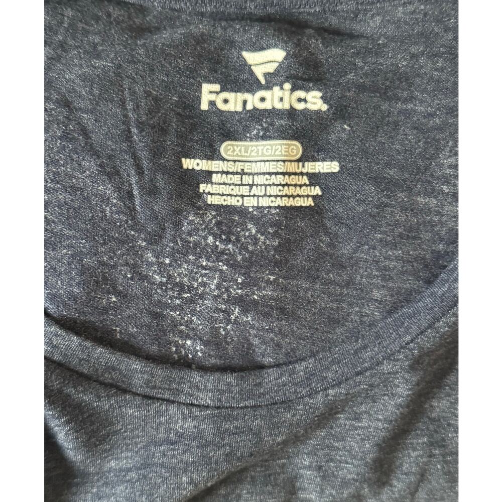 NWOT! Fanatics West Virginia Mountaineers Tri-Blend T-Shirt - Size 2XL - Picture 6 of 6